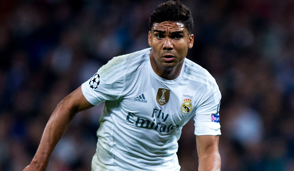 Casemiro sous le maillot du Real Madrid