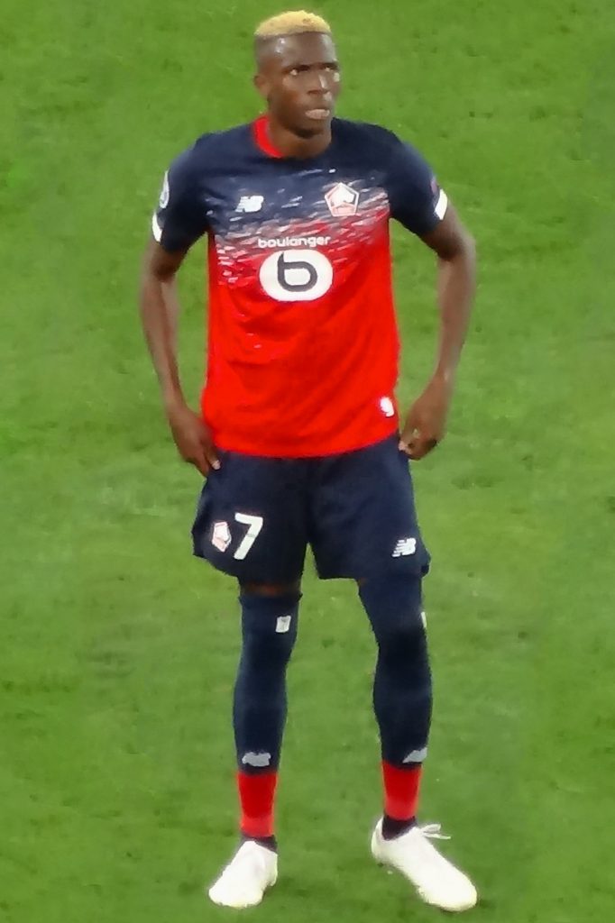 Victor Osimhen ancien attaquant du LOSC